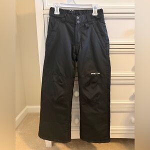 Arctix Black Snow Pants (YS)